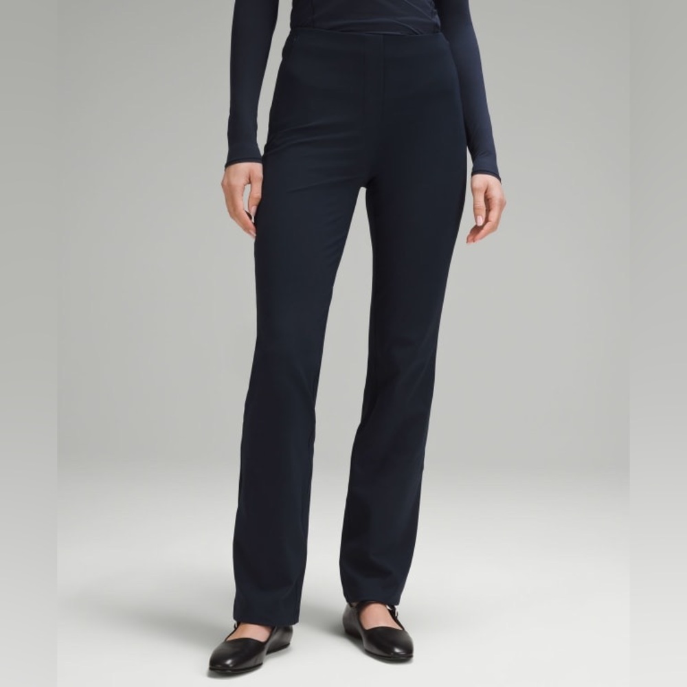Lululemon Smooth Fit Pull-On High-Rise Pant Regular size 4 navy blue